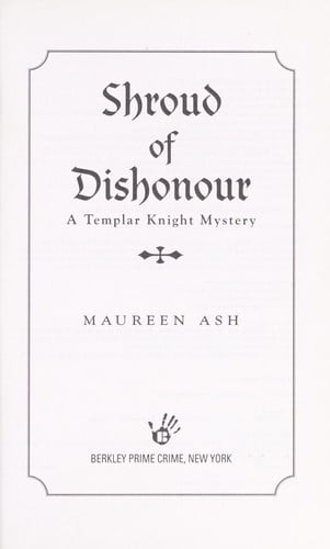 Shroud of Dishonour (A Templar Knight Mystery)