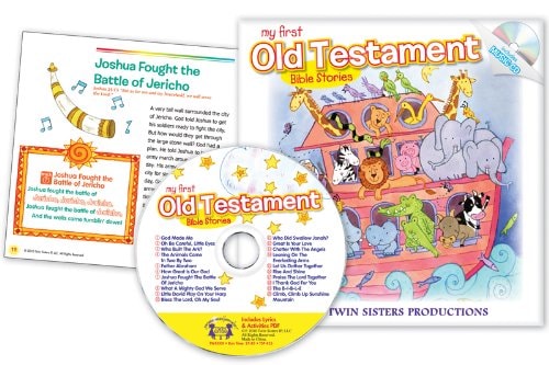 My First Old Testament Bible Stories (My First Bible Stories Board Book and Music CD Set)