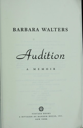 Audition: A Memoir