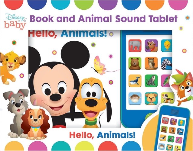 Disney Baby Hello, Animals! Book and Animal Sound Tablet