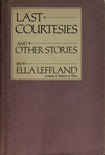 Last courtesies and other stories
