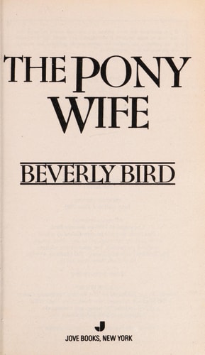 The Pony Wife