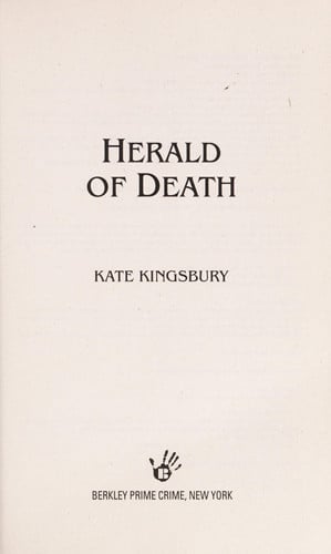 Herald of Death (A Special Pennyfoot Hotel Myst)
