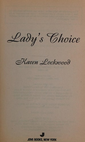 Ladies' Choice (Homespun Series)