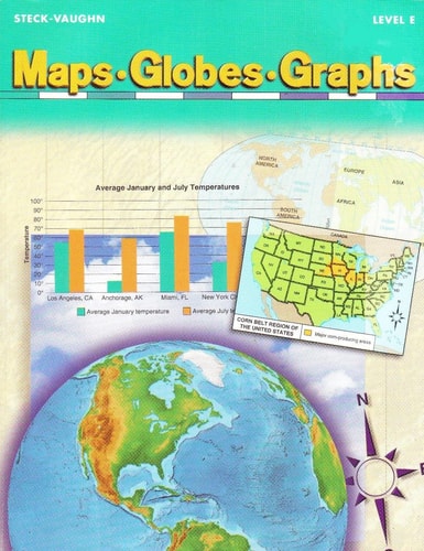 Maps, Globes and Graphs : Level E (Revised ed)