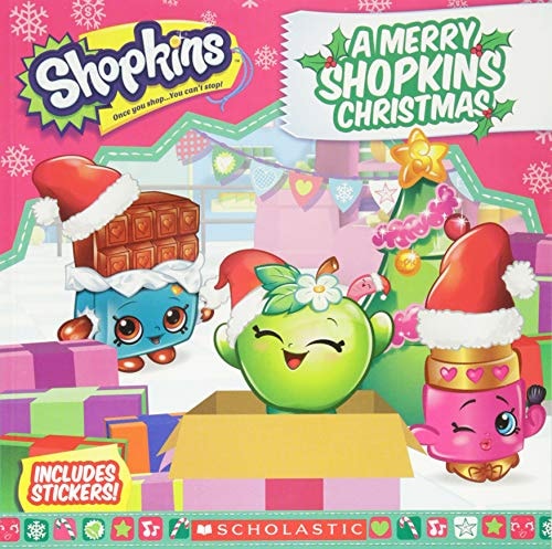 A Merry Shopkins Christmas (Shopkins: 8x8 with stickers)