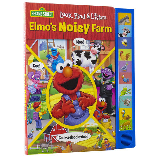 Sesame Street: Elmo's Noisy Farm Look, Find and Listen