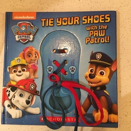 Paw Patrol Tie your shoes with the Paw Patrol!.