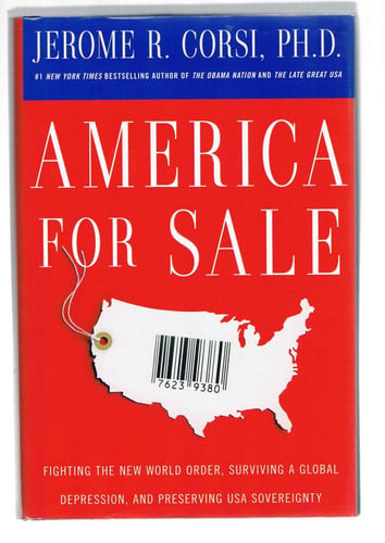 America for Sale: Fighting the New World Order, Surviving a Global Depression, and Preserving USA Sovereignty