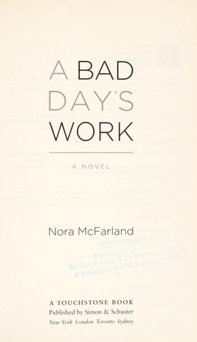 A Bad Day's Work: A Novel (A Lilly Hawkins Mystery)