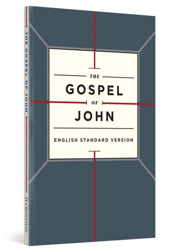 ESV Gospel of John (Paperback, Cross Design)