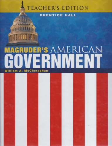 Magruder's American Government 2011 Teacher's Edition