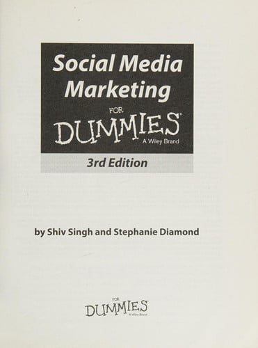 Social Media Marketing For Dummies