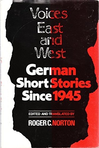 Voices East and West: German Short Stories Since 1945