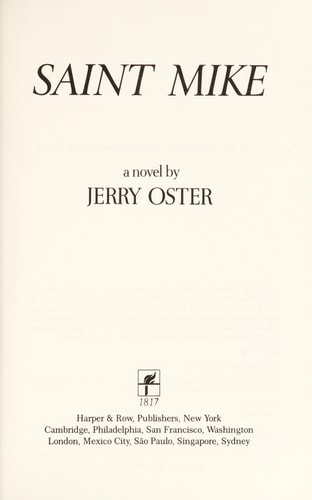 Saint Mike: A Novel (Harper Novel of Suspense)