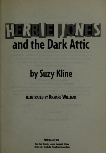 Herbie Jones and the Dark Attic