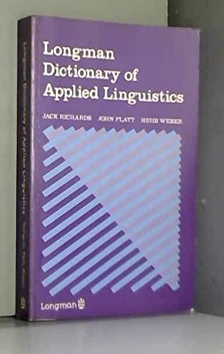 Longman Dictionary of Applied Linguistics