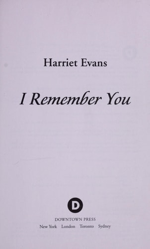 I Remember You
