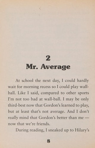 Josh Taylor, Mr. Average - third-grade friends, 2