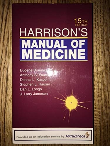 Harrison's Manual of Medicine 15th Edition