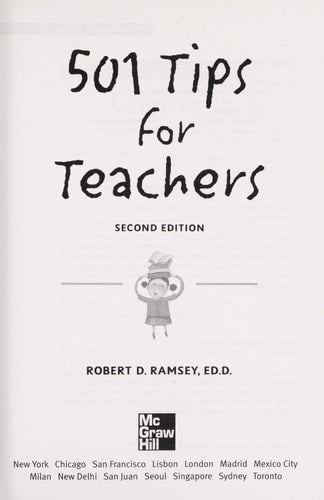 501 Tips for Teachers