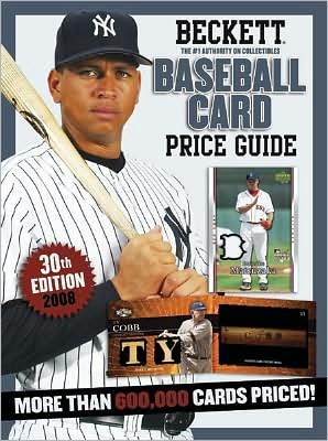 Beckett Baseball Card Price Guide 2008
