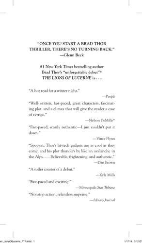 The Lions of Lucerne (1) (The Scot Harvath Series)
