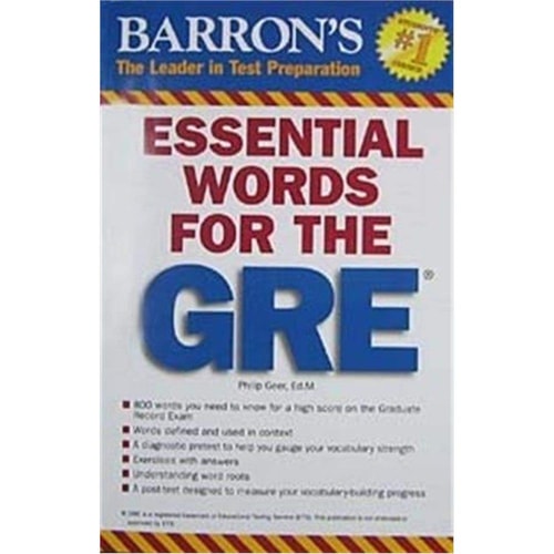 Essential Words for the GRE (Barron's Essential Words for the GRE)