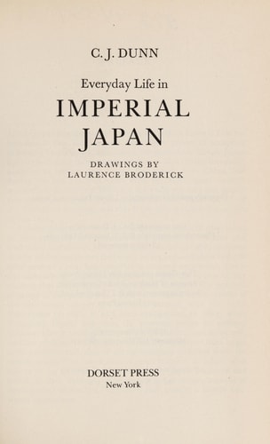 Everyday Life in Imperial Japan