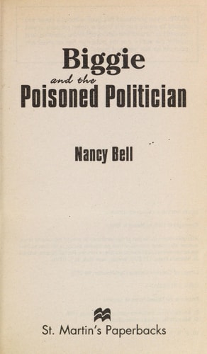 Biggie and the Poisoned Politician (Dead Letter Mysteries)