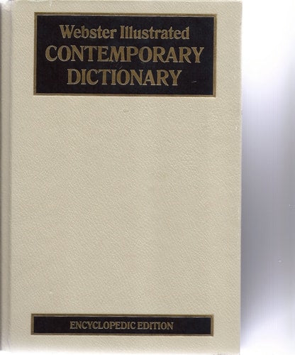 Webster Illustrated Contemporary Dictionary