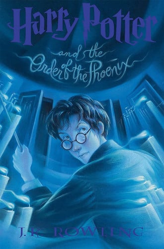 Harry Potter and the Order of the Phoenix #5 [large print]