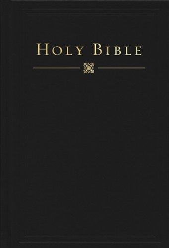 HCSB Pew Bible, Black Hardcover