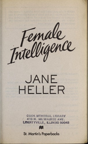 Female Intelligence