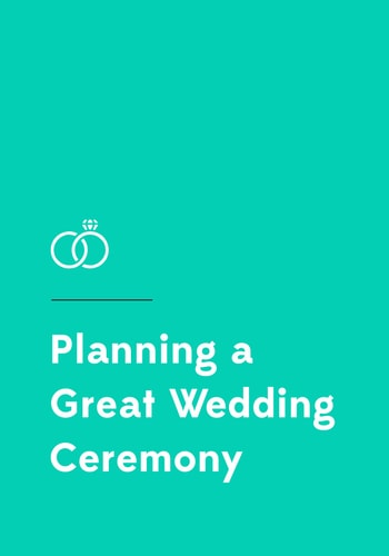 Planning a Great Wedding Ceremony