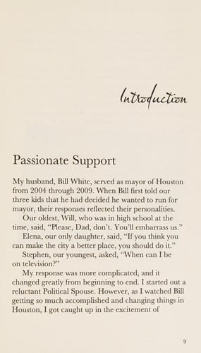 P.S. Passionate Supporter and Political Spouse