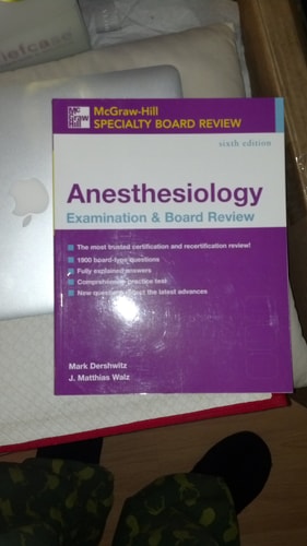 McGraw-Hill Specialty Board Review: Anesthesiology Examination & Board Review, Sixth Edition