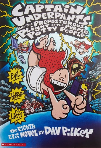 Captain underpants and the preposterous plight of the purple potty people