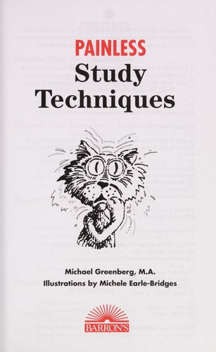 Painless Study Techniques (Barron's Painless)