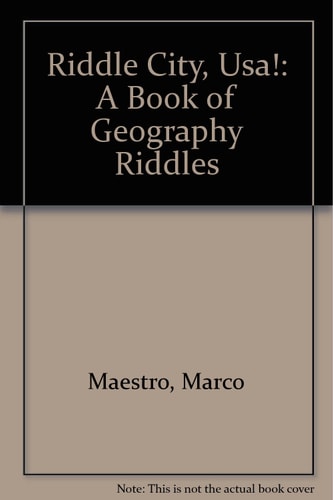 Riddle City, USA!: A Book of Geography Riddles