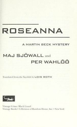Roseanna A Martin Beck Police Mystery (1)