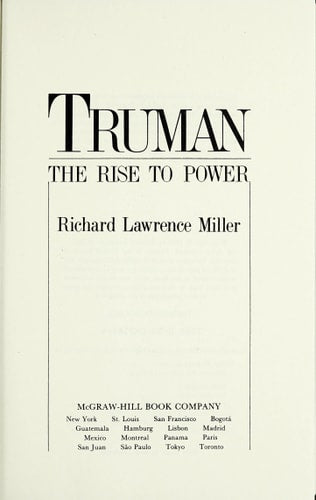 Truman: The Rise to Power