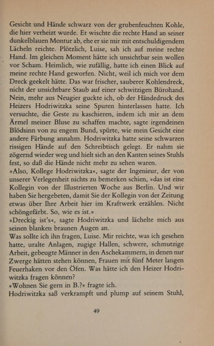 Flugasche. Roman. ( Die Frau in der Gesellschaft).