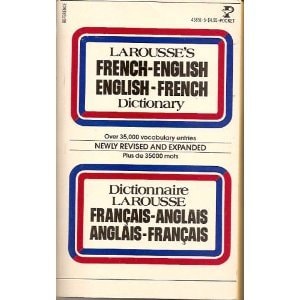 Larousse's French- English, English-French Dictionary (English and French Edition)