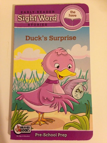 early reader sight word stories - Duck's surprise