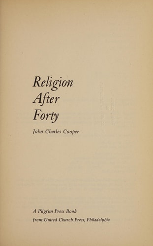 Religion after Forty