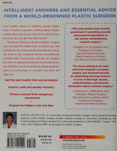The Smart Woman's Guide to Plastic Surgery, Updated Second Edition