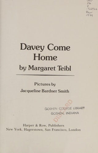 Davey come home