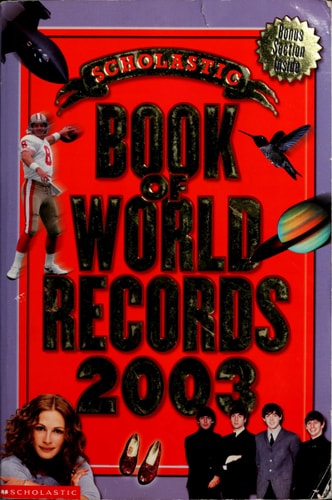 Scholastic Book Of World Records 2003