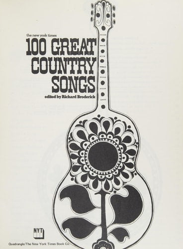 New York Times 100 Great Country Songs